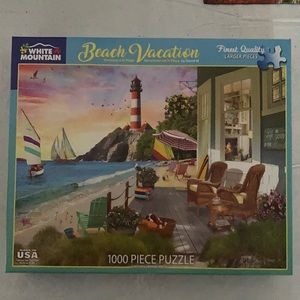 White Mountain 1000 piece puzzle